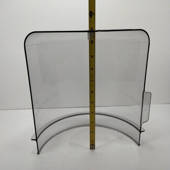 Sunbeam Carousel Rotisserie ER-100 4780 Parts Front Cover Splash Plastic 11" - Picture 5 of 8